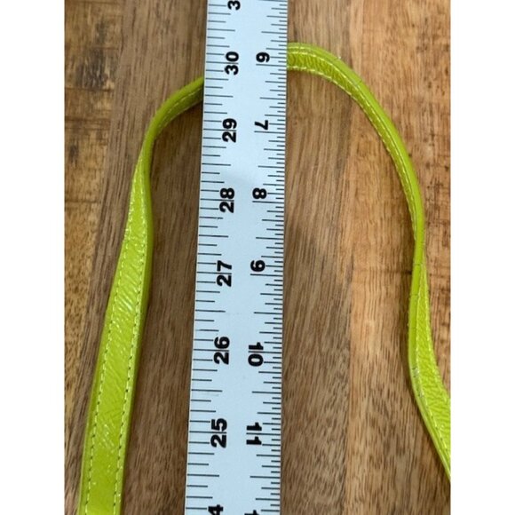 Hobo International Convertible Crossbody Wristlet Lime Green Zippers Cristel NWT - Picture 15 of 15